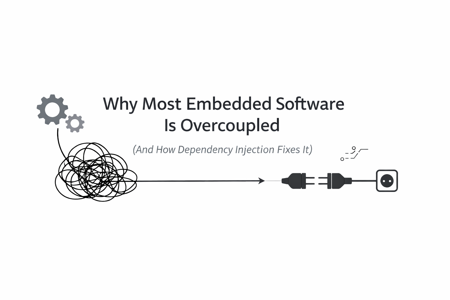 Why Most Embedded Software Is Overcoupled - And How Dependency Injection Fixes It